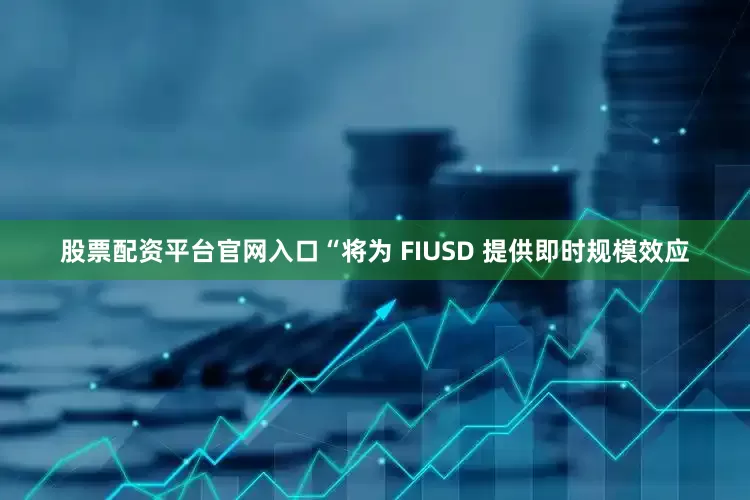 股票配资平台官网入口“将为 FIUSD 提供即时规模效应