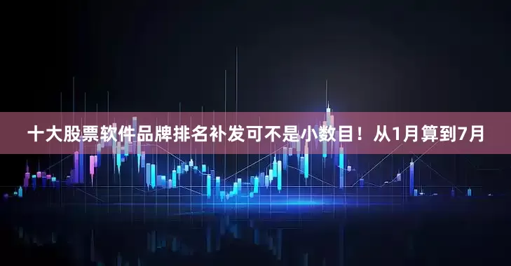 十大股票软件品牌排名补发可不是小数目！从1月算到7月